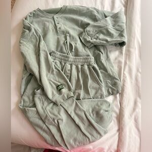 Daily Drills Green Lounge Set